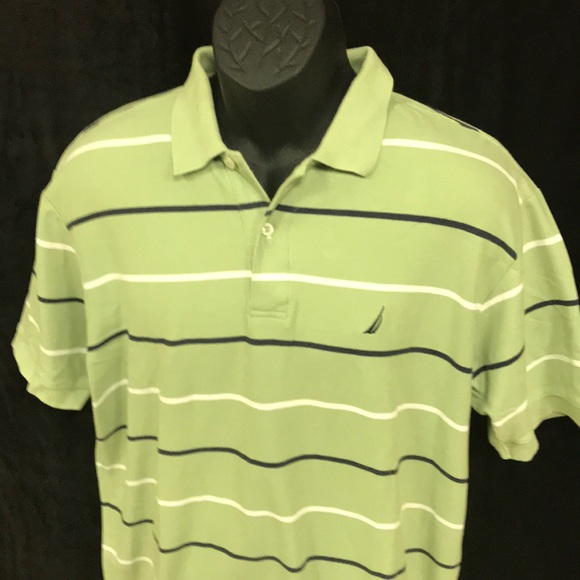 Nautica Other - Nautica Polo Golf Shirt Green Mens M Pima Cotton